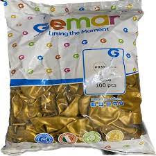 toptan gemar metalik balon gold altın 11